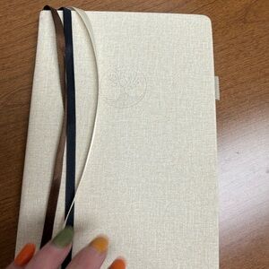 Anxiety Cream Journal with Ribbons